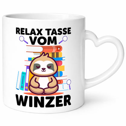 Relax Tasse: Winzer | Weinbauer Wein Geschenk Humor Geschenkidee lustiger