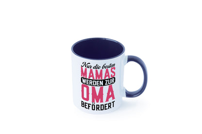 Beste Mama wird zur Oma befördert | Großmutter lustiger Spruch Geschenk Familie