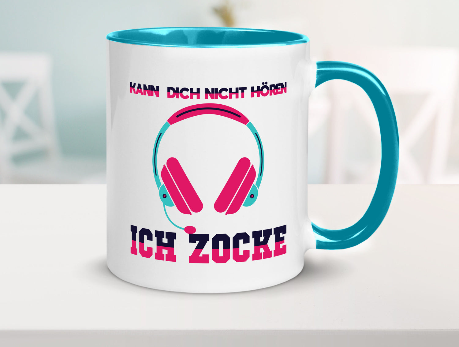 Kann dich nicht hören ich Zocke | Gamer Zocken Zocker Geschenkidee Humor Tasse