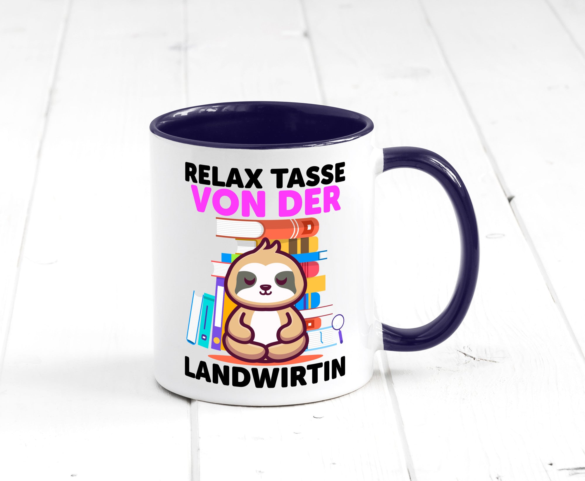 Relax Tasse: Landwirtin| Bäuerin | Landwirtschaft Geschenk Humor Geschenkidee