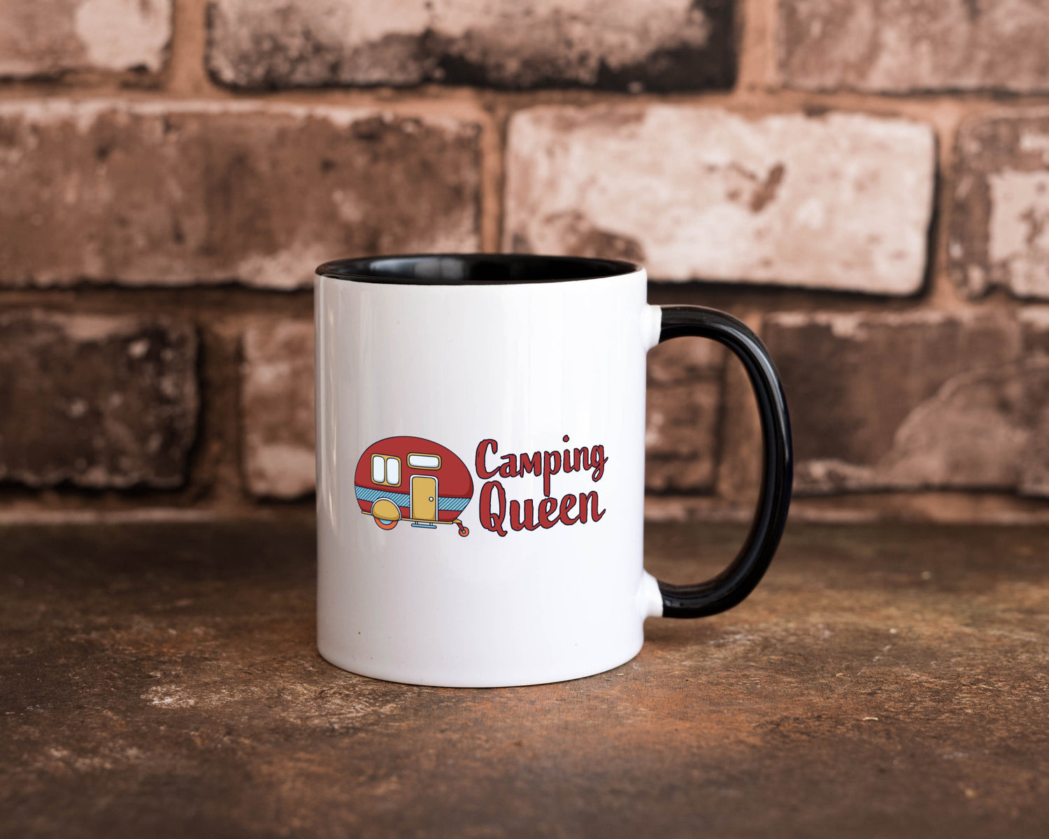 Camping Queen | Wohnanhänger Geschenk Humor Geschenkidee lustiger Spruch Tasse