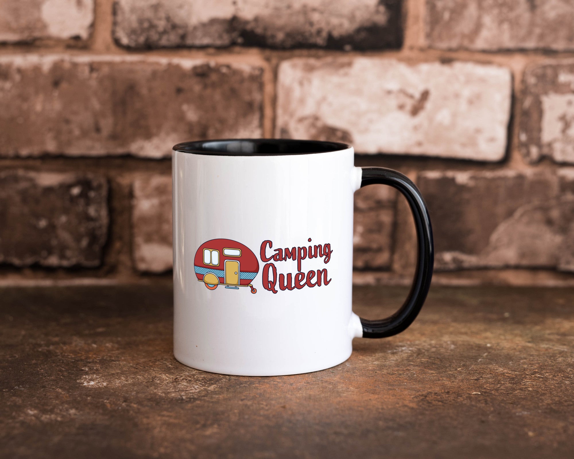 Camping Queen | Wohnanhänger Geschenk Humor Geschenkidee lustiger Spruch Tasse