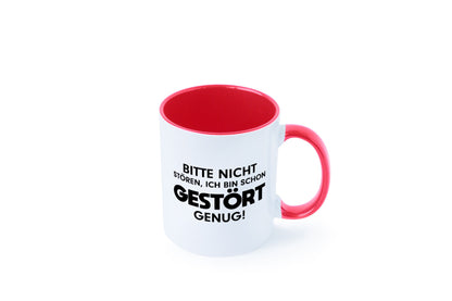 Bitte nicht stören | ich bin gestört Crazy lustig Humor Geschenkidee Geschenk