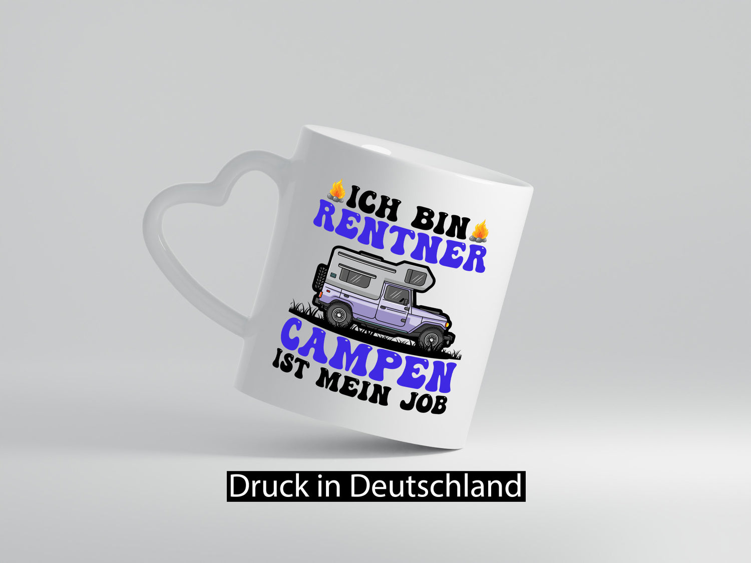 Ich bin Rentnerin Campen ist mein Job | Rentner Humor Ruhestand Jubiläum