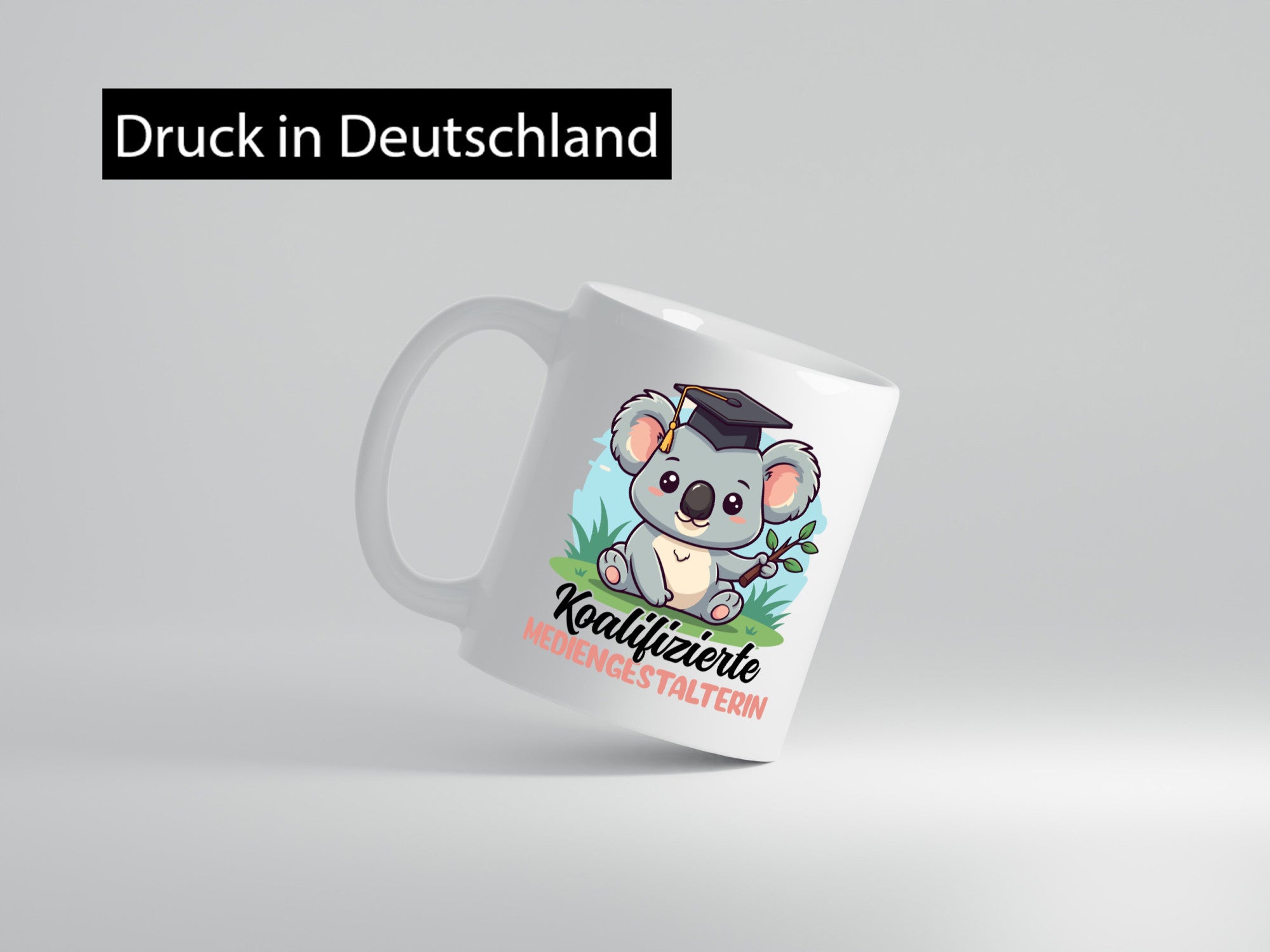 Koalifizierte Mediengestalterin | Medien lustiger Spruch Geschenk Humor