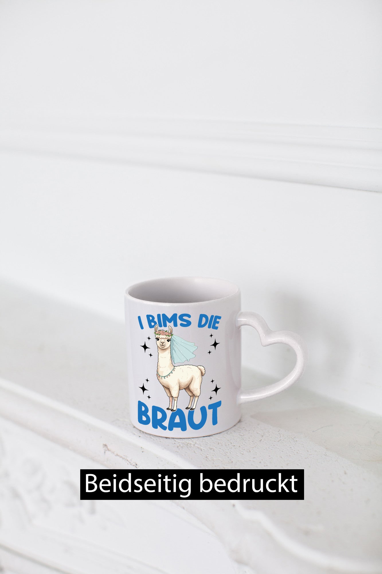 Ich Bims die Braut | Lama JGA Hochzeit lustig Humor Geschenkidee Geschenk Tasse