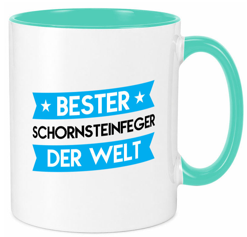 Bester Schornsteinfeger | Kaminkehrer Handwerk Humor Geschenkidee Tasse