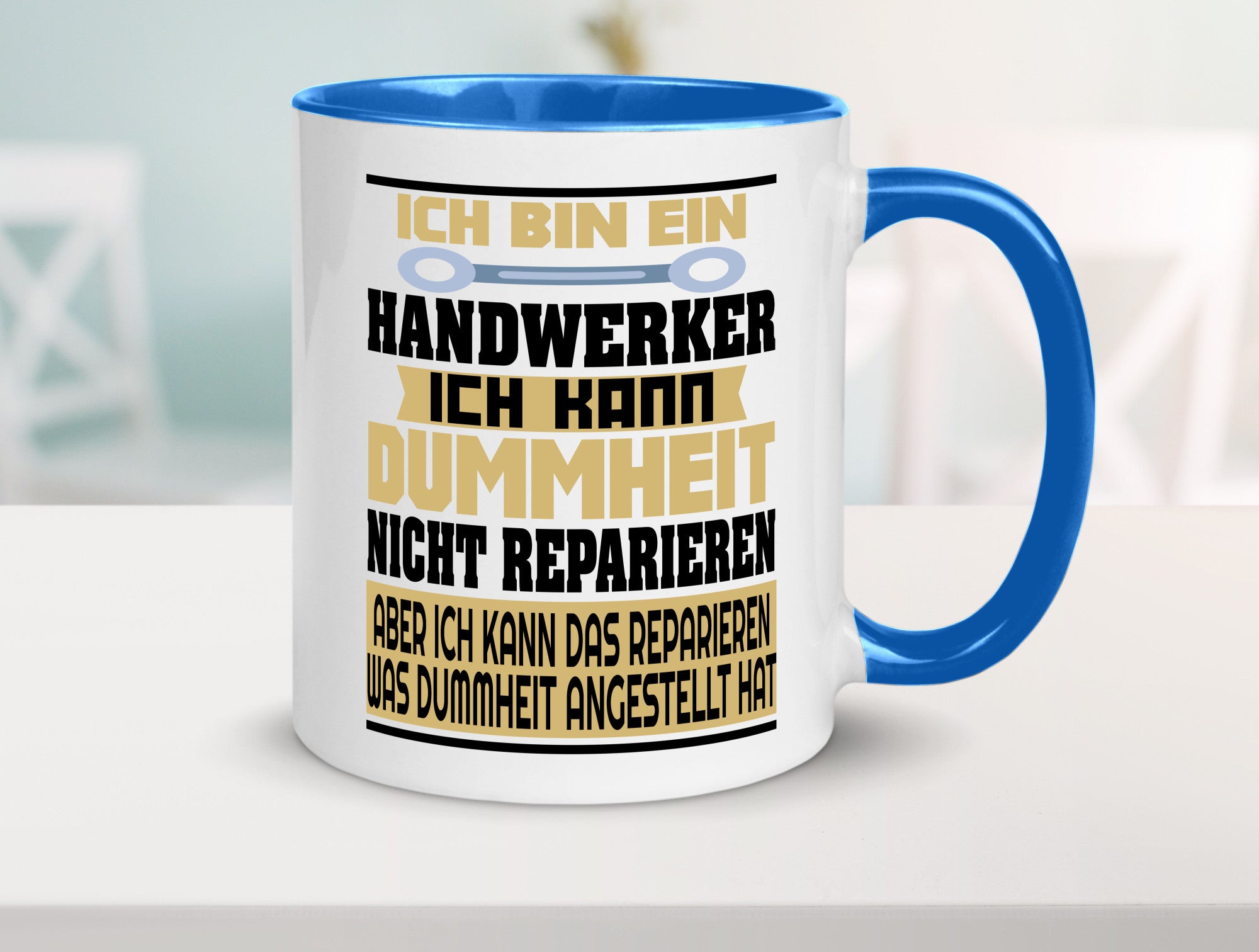 Ich bin Handwerker | Dummheit Schlechte Arbeit lustiger Spruch Geschenk