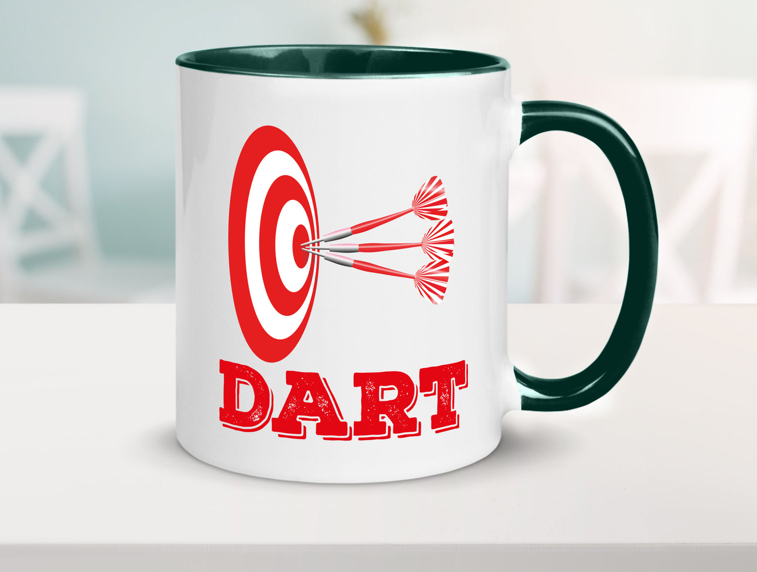 Dartspieler Tasse | Dart Hobby Motiv Spieler lustig Humor Geschenkidee Geschenk