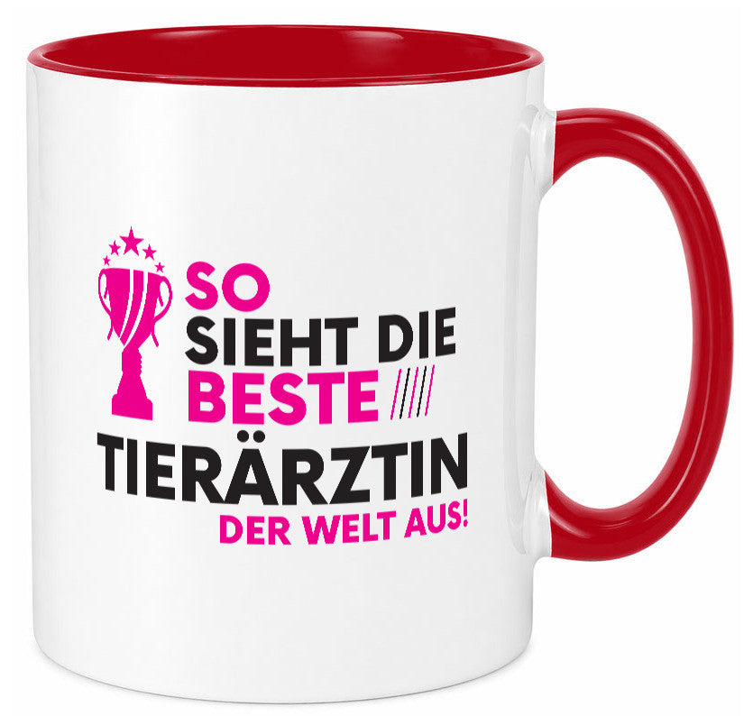 Die Weltbeste Tierärztin | Mediziner Tiermedizin lustiger Spruch Geschenk