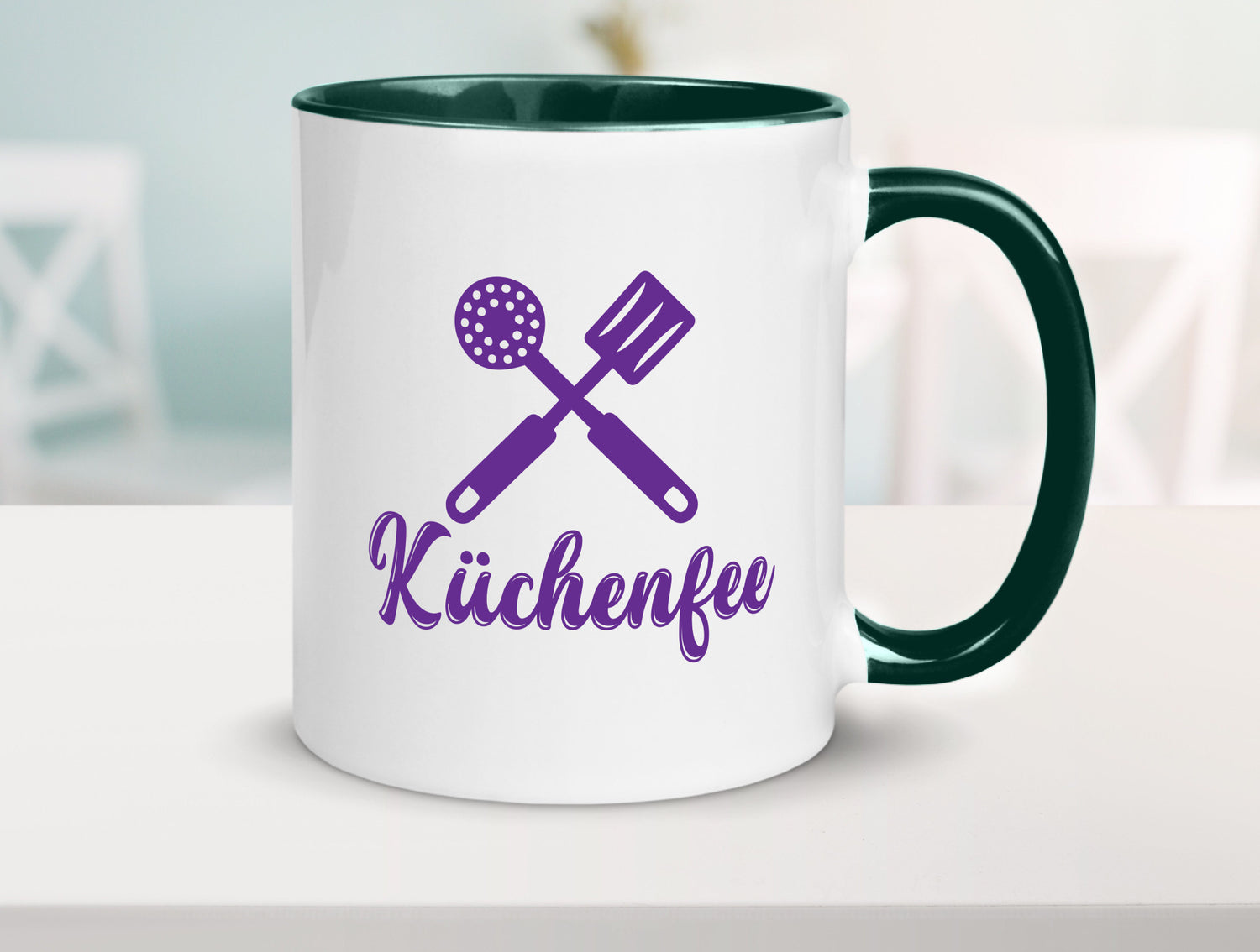 Küchenfee | Mama kocht am besten Muttertag Geschenkidee Familie Humor Tasse
