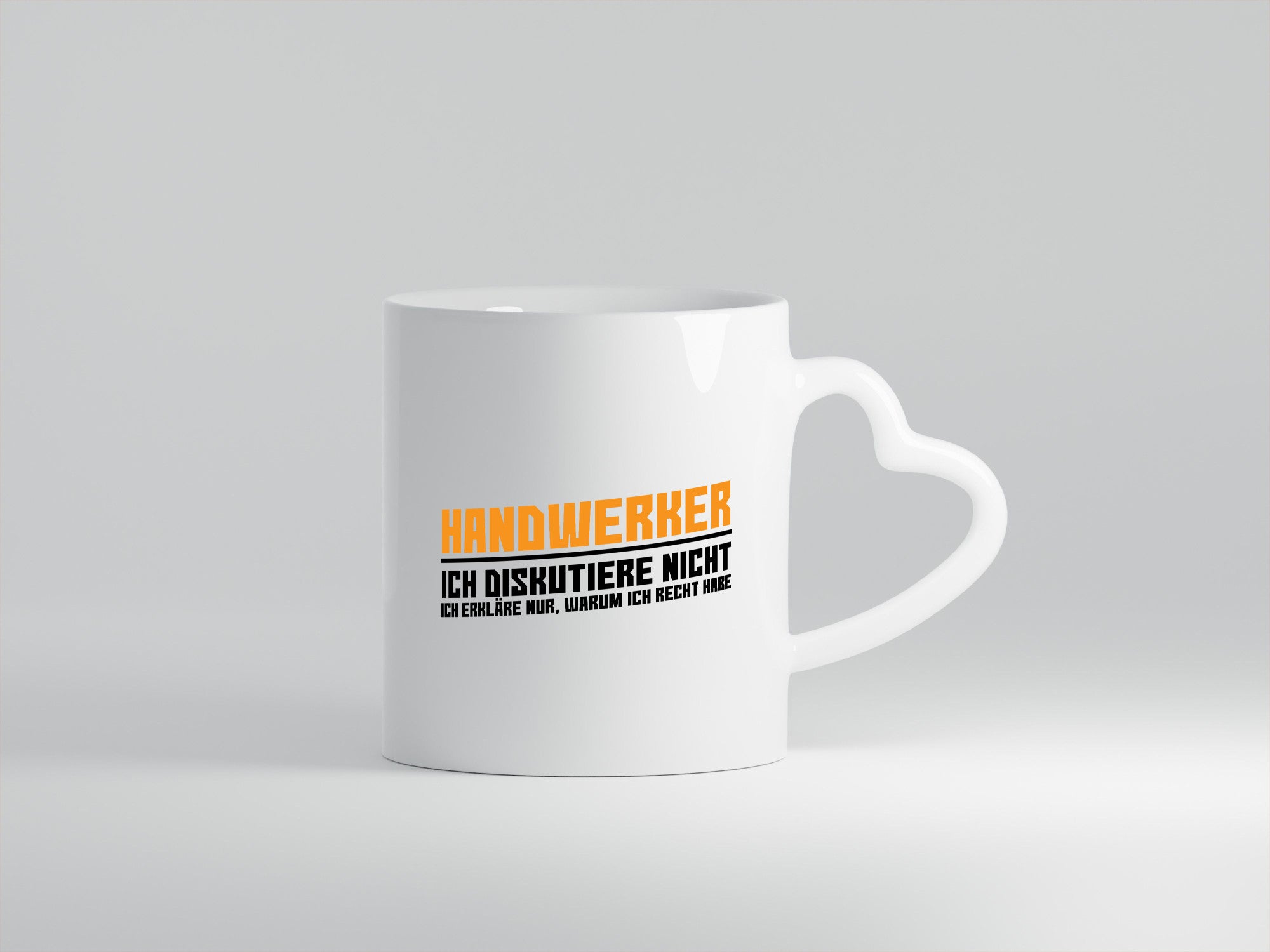 Handwerker | Ich Diskutiere nicht Handwerk lustiger Spruch Geschenk