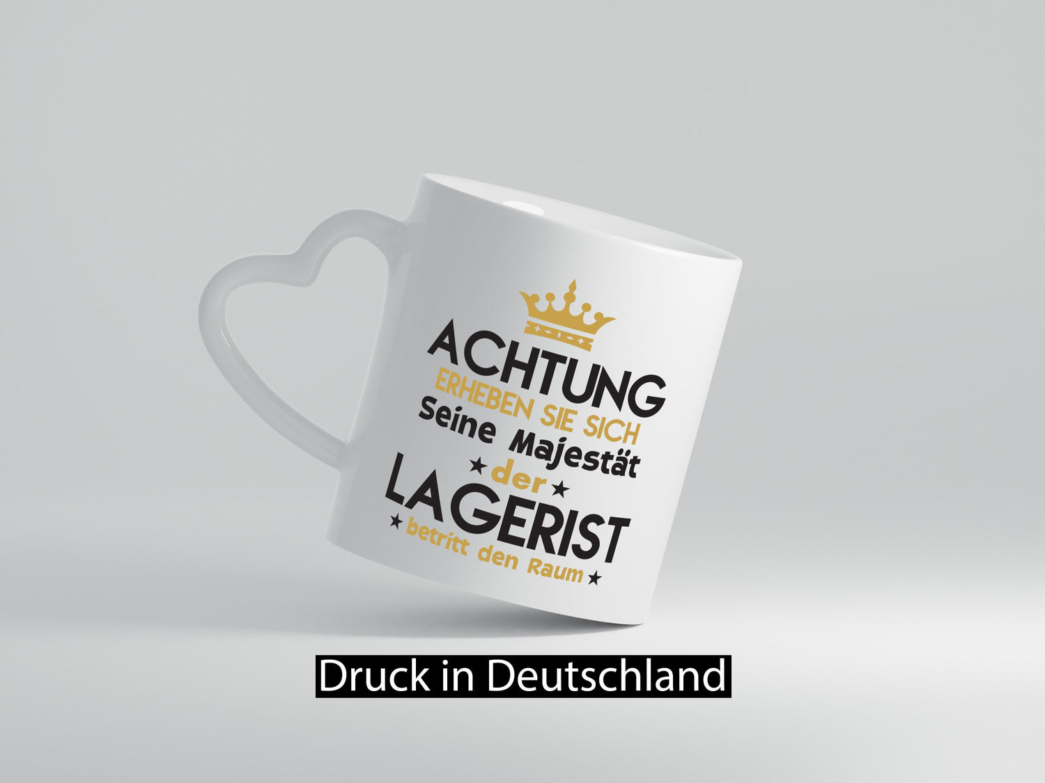 Seine Majestät Lagerist | Lageristen Lager Arbeiter lustig Arbeit Kollegen Büro