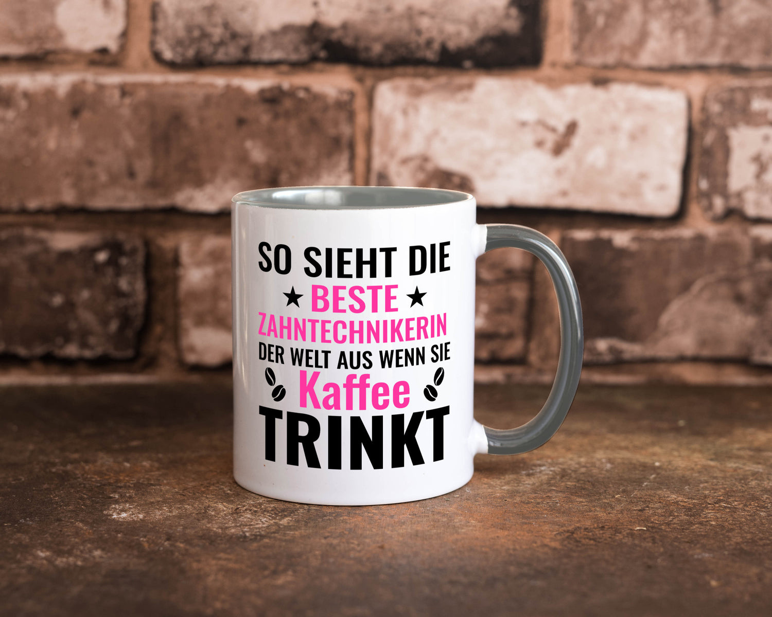 Kaffee trinkt: Zahntechnikerin | Zahnmedizin lustiger Spruch Geschenk Humor