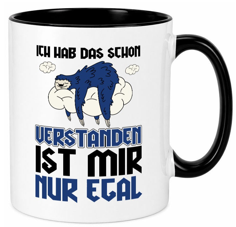 Ist mir nur egal Geschenk Humor Geschenkidee lustiger Spruch Tasse