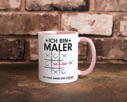 Löse Probleme: Maler | Malerei Geschenkidee Humor Tasse