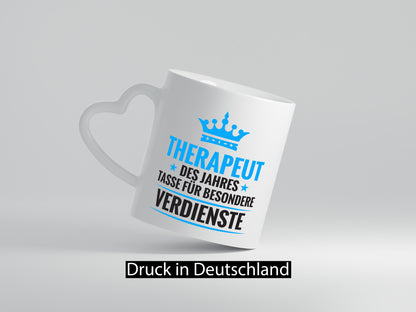 Besonderer Verdienst: Therapeut | Psychotherapie Therapie Humor Geschenkidee
