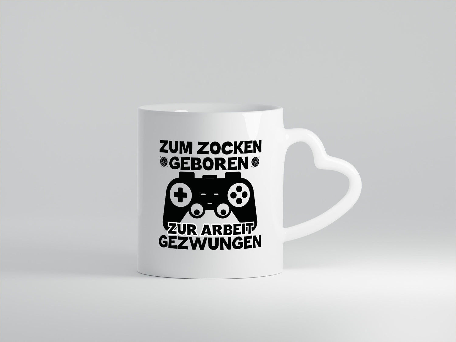 Zum Zocken geboren | Spruchtasse lustig Gaming Humor Geschenkidee Tasse