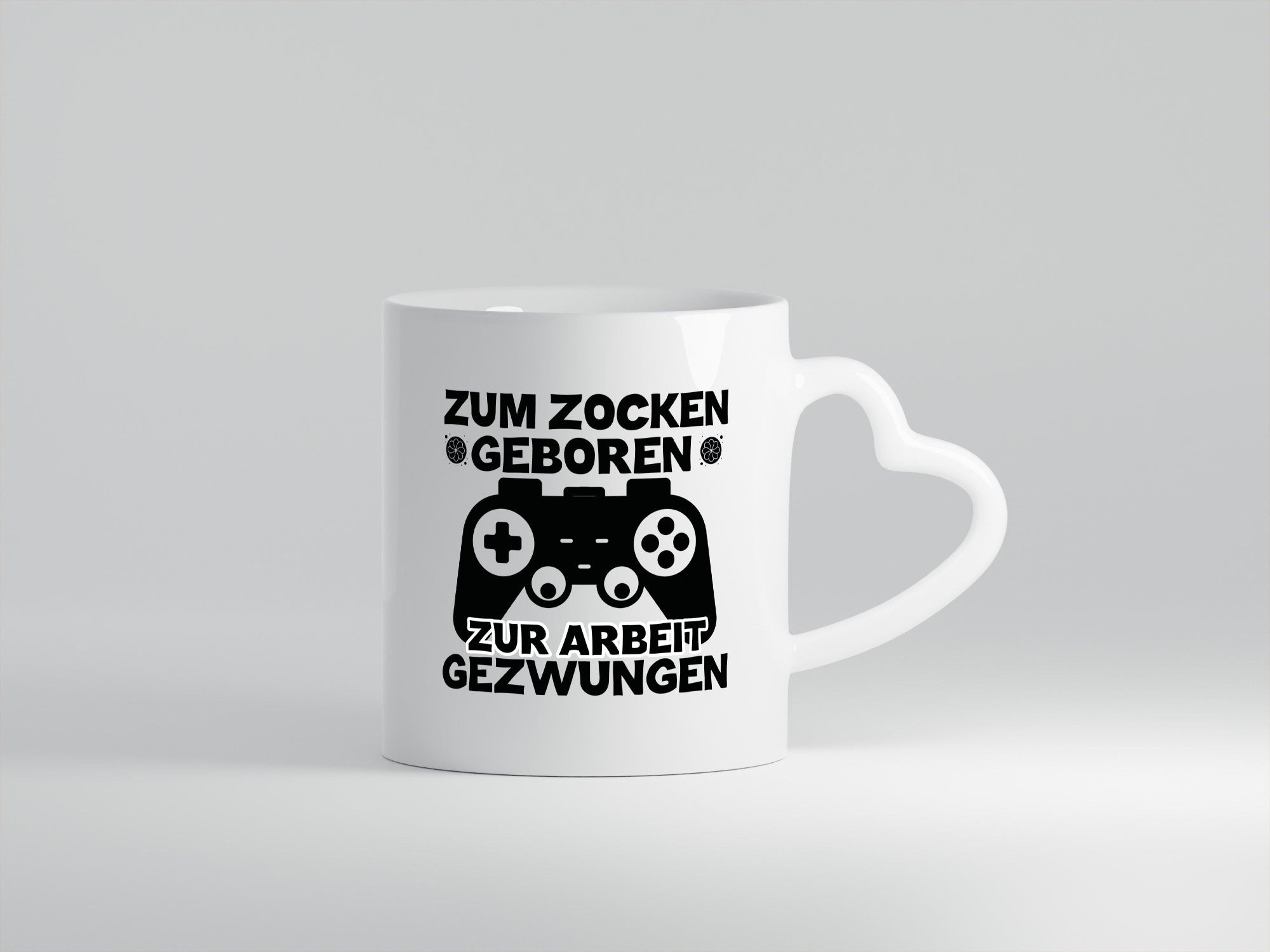 Zum Zocken geboren | Spruchtasse lustig Gaming Humor Geschenkidee Tasse