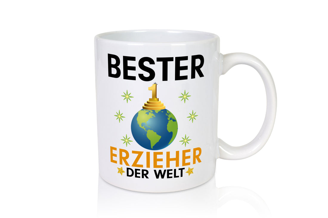 Welt Bester Erzieher | Pädagoge Schule lustig Humor Geschenkidee Geschenk Tasse