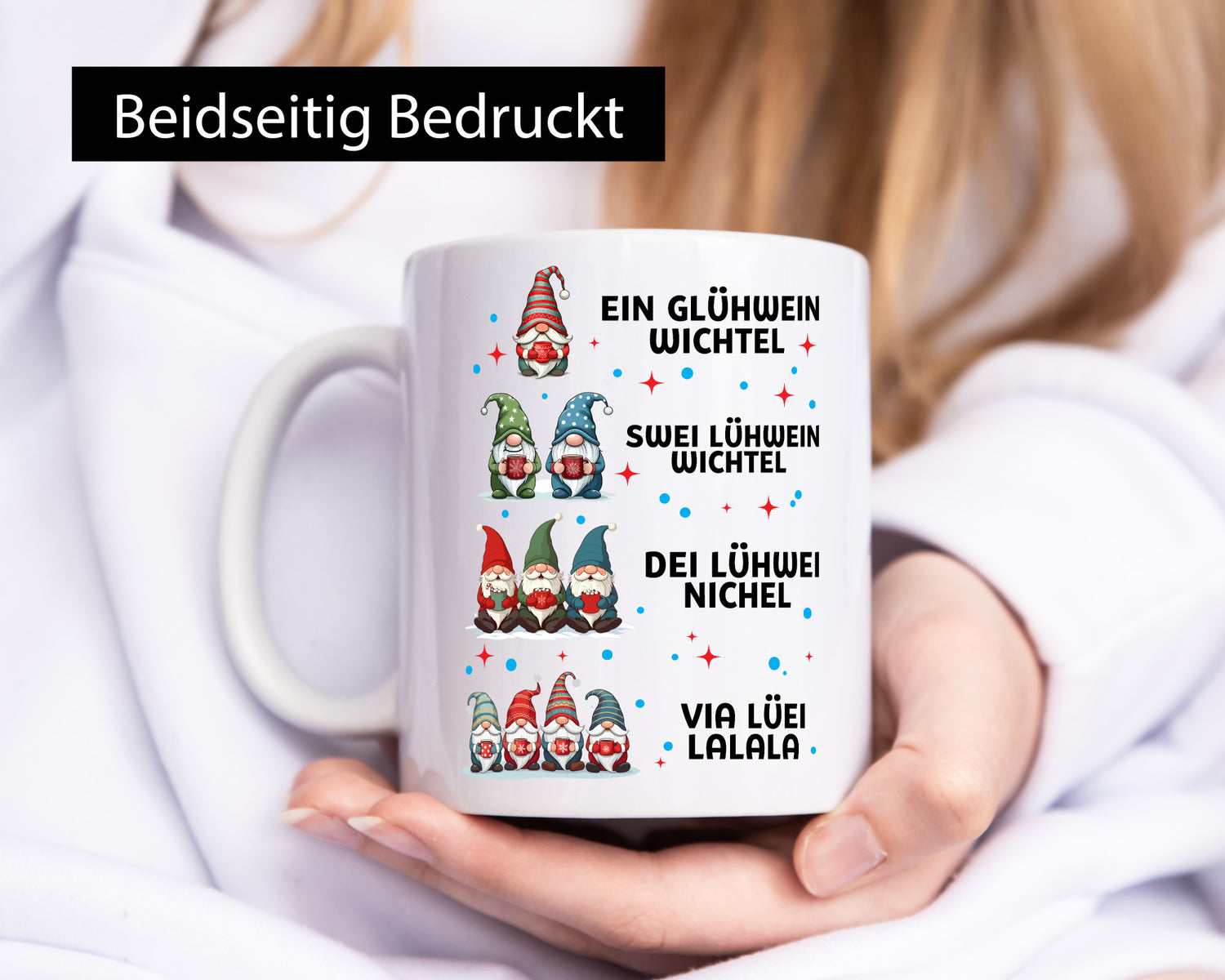 Ein Glühwein wichtel | Swei Weihnachten Geschenkidee Humor Tasse