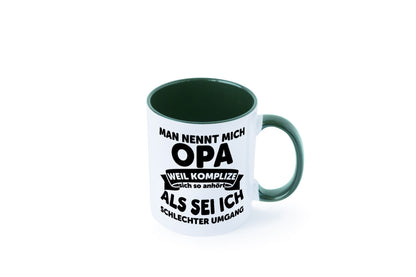 Nenn mich Opa, Komplize schlechter Umgang | Opa Witz Geschenk Familie