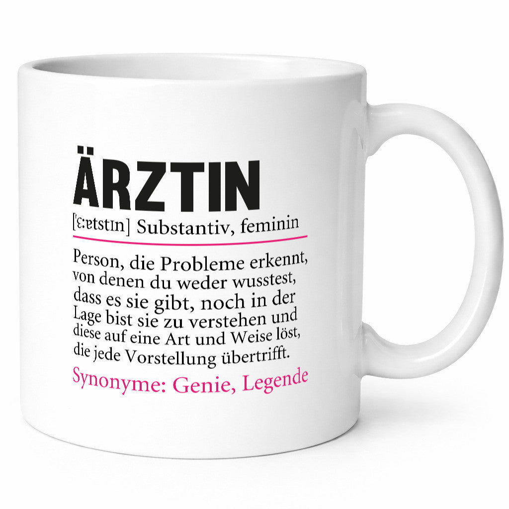 Ärztin | lustig Medizin Doktorin Fachärztin Humor Geschenkidee Tasse