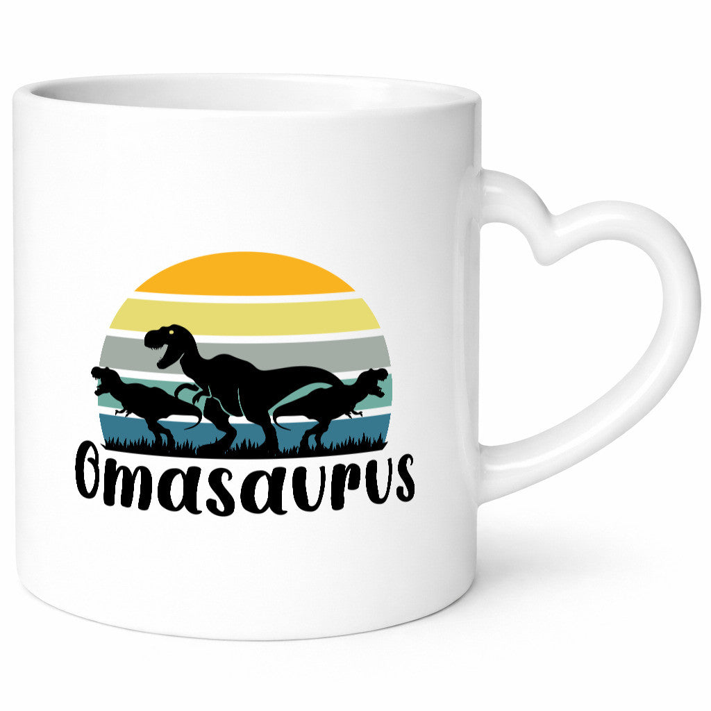Omasaurus | Muttertag Dinosaurier Humor Familie Geschenkidee Tasse
