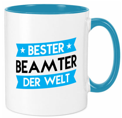 Bester Beamter | Verbeamtung öffentlicher Dienst Humor Geschenkidee Tasse