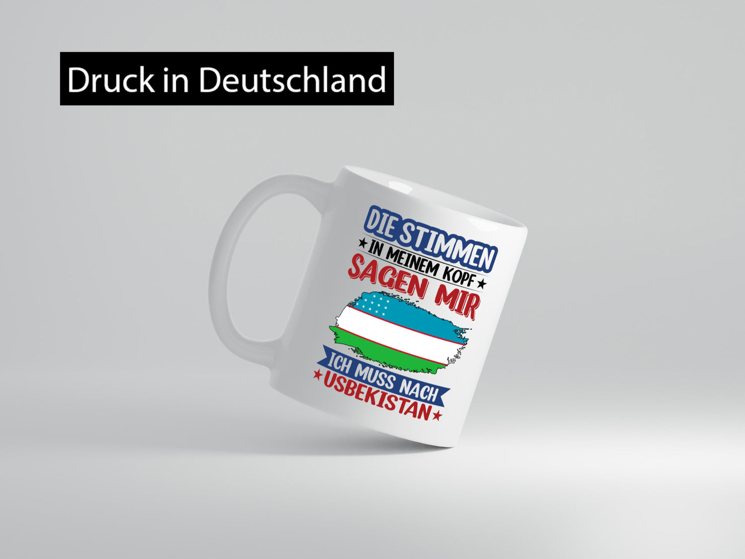 Usbekistan | Urlaub Stimmen in meinem Kopf Traumland v2 Geschenk Humor