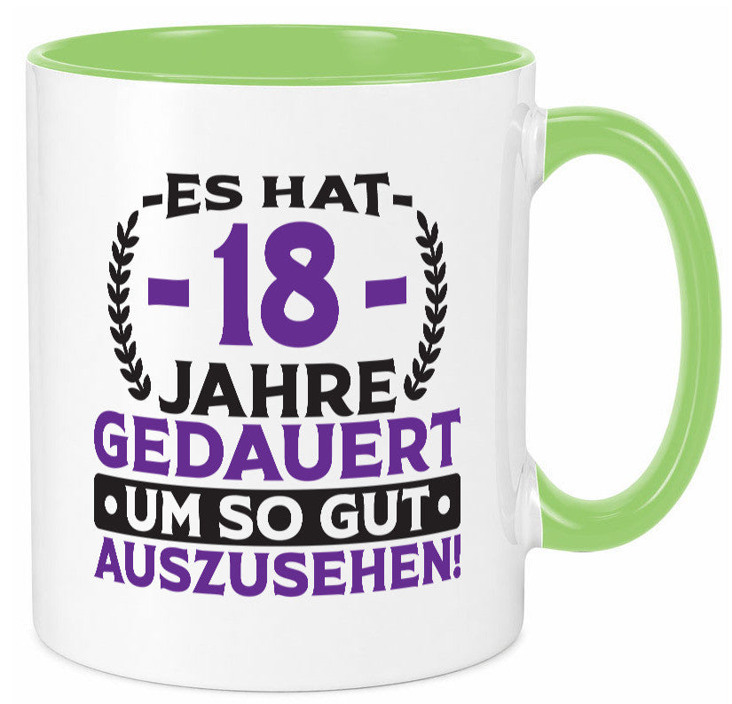 18 Jahre gedauert um so gut auszusehen | 18. Geburtstag v2 Geschenkidee Humor