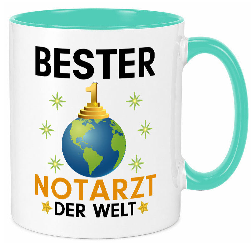 Welt Bester Notarzt | Arzt lustiger Spruch Geschenk Humor Geschenkidee Tasse