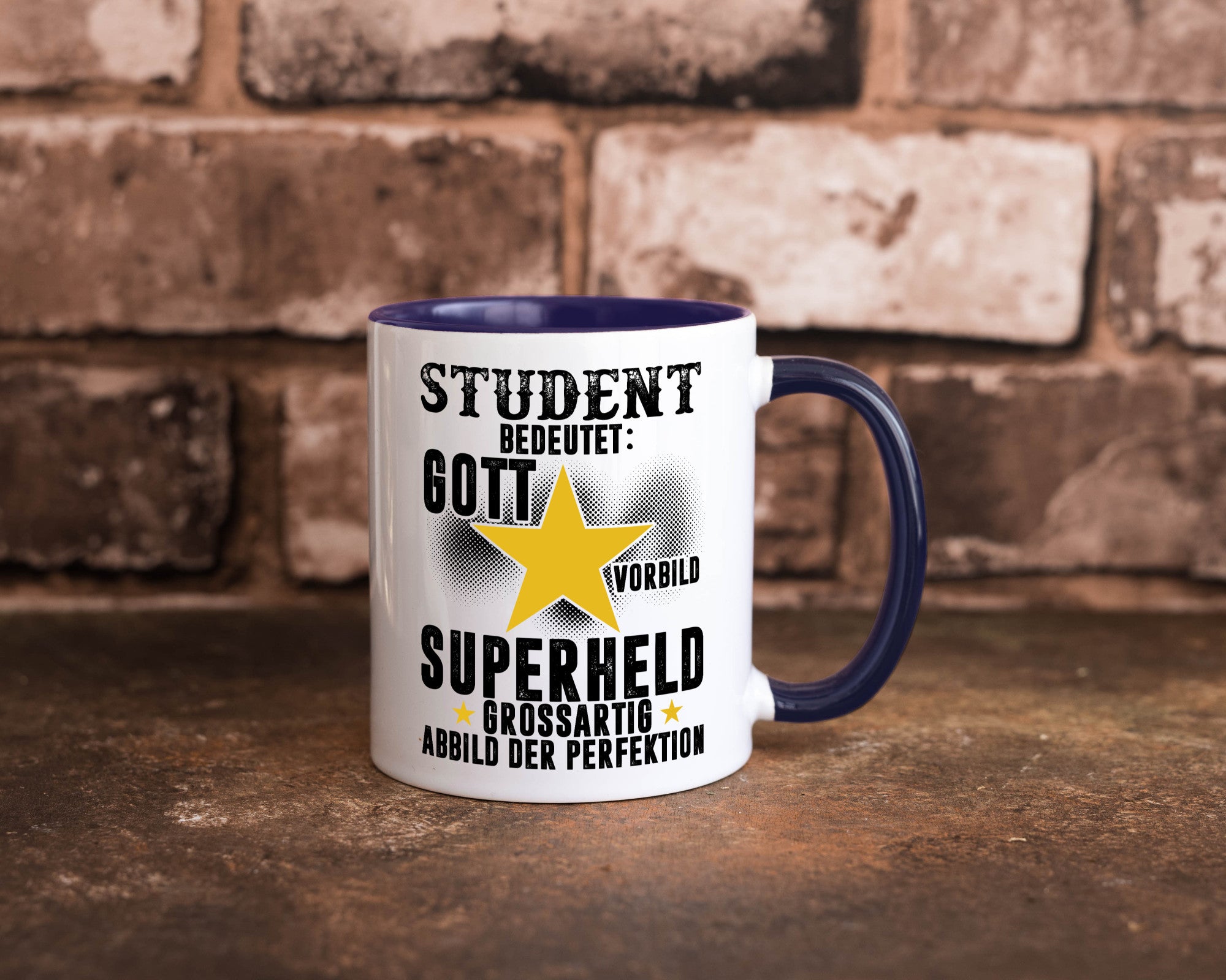 Bedeutung von Student | Universität Uni Studium Geschenkidee Humor Tasse
