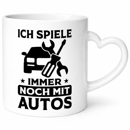 Ich spiele immer noch mit Autos | Autoliebhaber Humor Geschenkidee Tasse