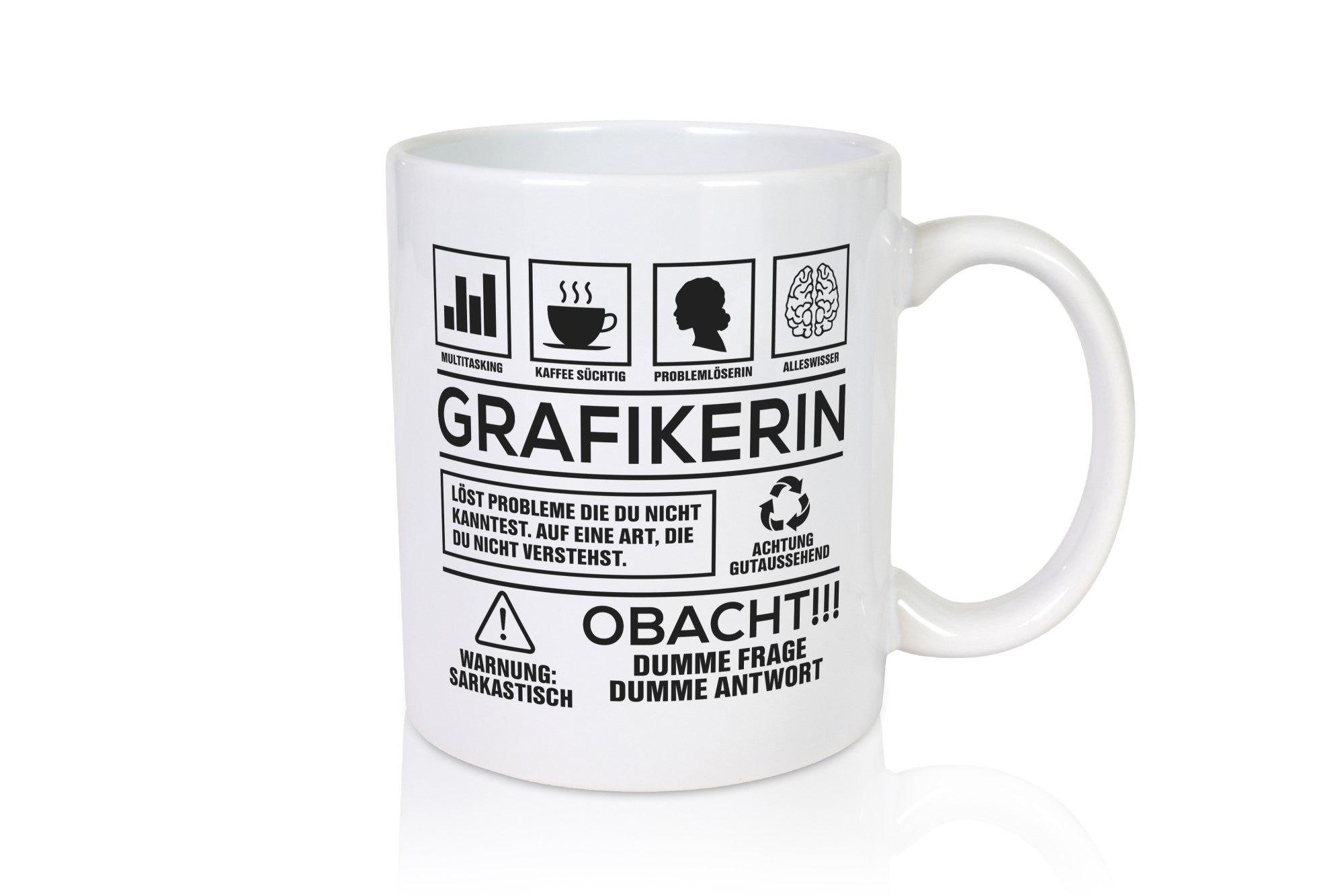 Achtung Probleme Grafikerin | Grafik Design Grafikdesign lustiger Spruch