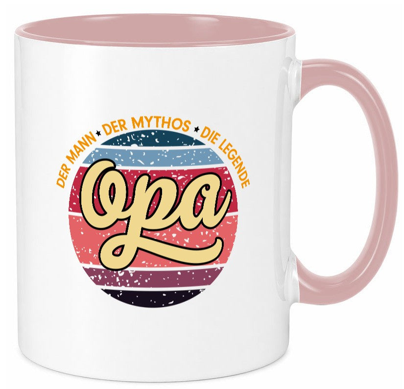 Die Legende Opa | Großvater Spruch Enkelkinder Geschenk Familie Geschenkidee Tasse