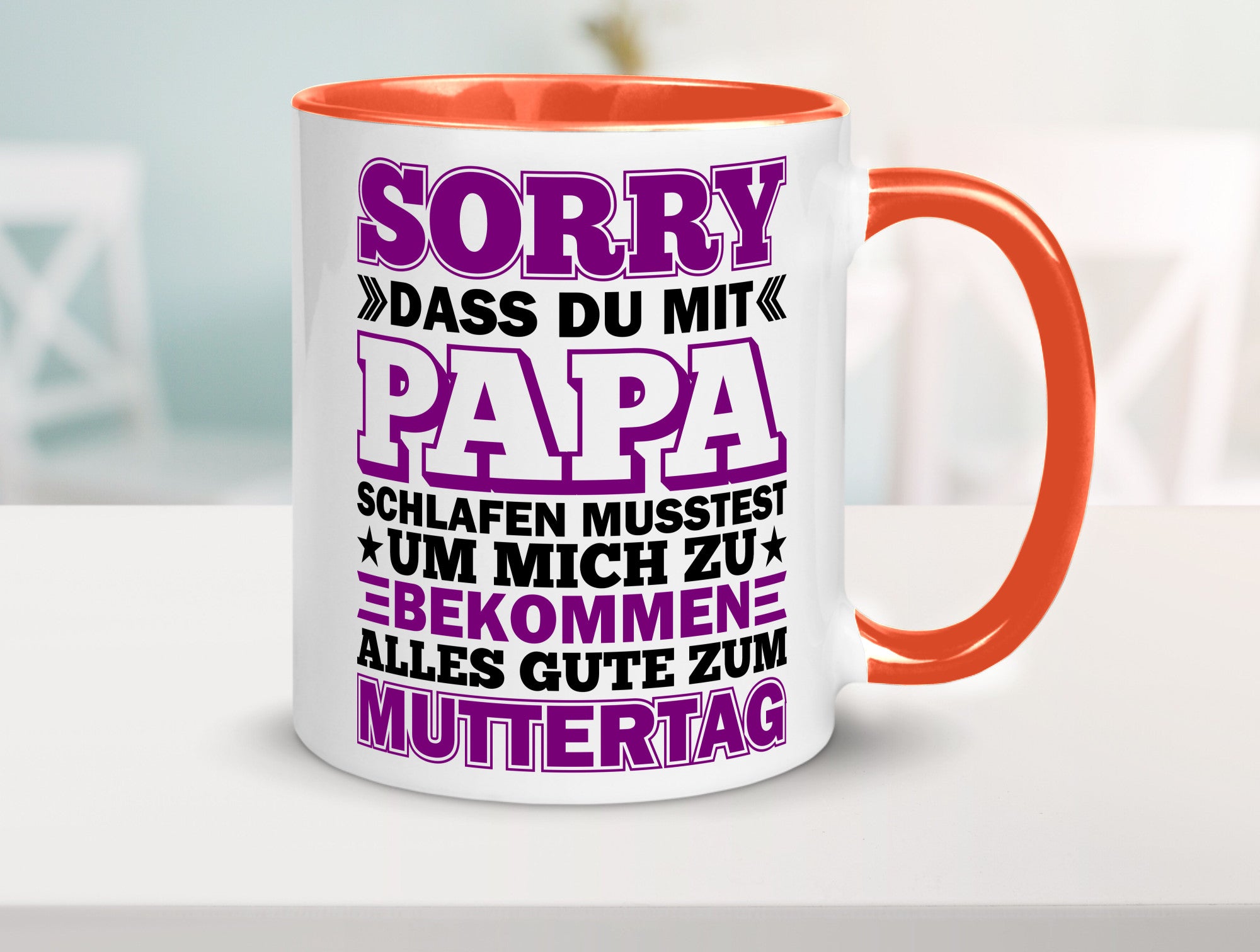 Muttertags Tasse vl1 lustig Familie Geschenkidee Geschenk