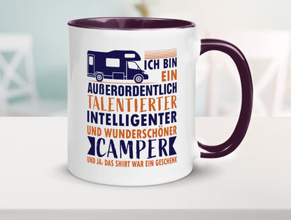 Talentierter | Intelligenter Wunderschöner Camper lustiger Spruch Geschenk