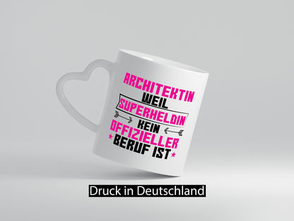 Superheldin Architektin | Architektur Büro Humor Arbeit Kollegen Geschenkidee