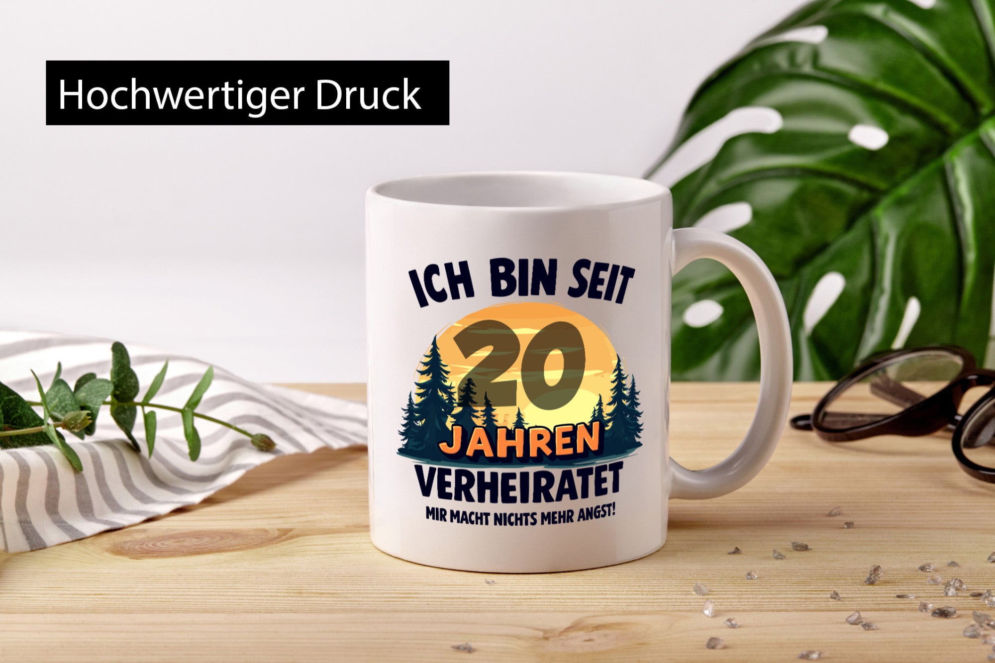 Ich bin Verheiratet | 20. Hochzeitstag Ehepaar lustiger Spruch Geschenk Humor