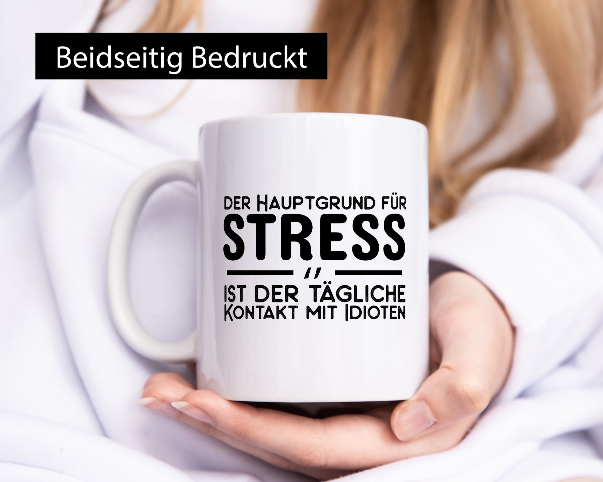 The Reason for Stress Gift Humor Gift Idea Funny Saying Mug