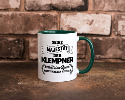 Der Klempner betritt den raum | Geschenk Humor Geschenkidee lustiger Spruch