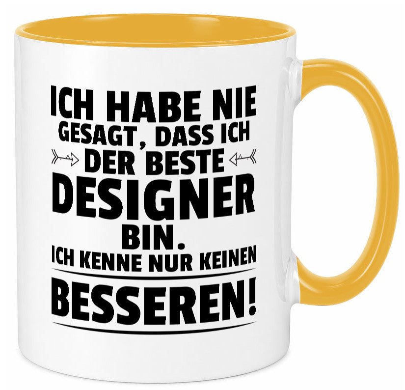 Der Beste Designer Beruf | Mode lustig Arbeit Kollegen Büro Geschenk Tasse