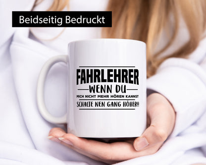 Fahrlehrer | Beruf Tasse Fahrschule Fahrschüler lustig Arbeit Kollegen Büro