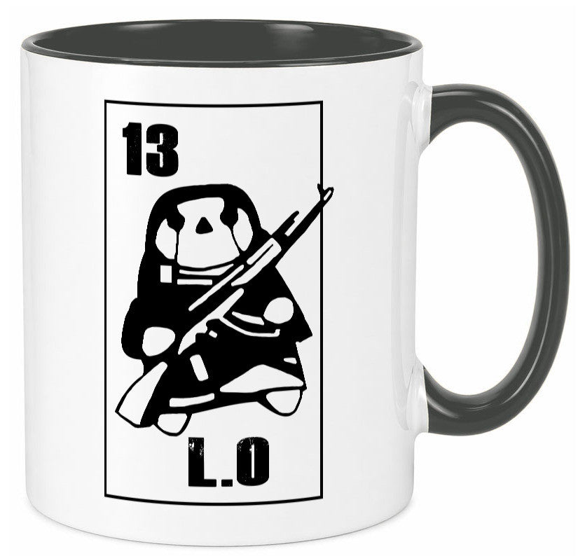 13 L.O lustiger Spruch Geschenk Humor Geschenkidee Tasse