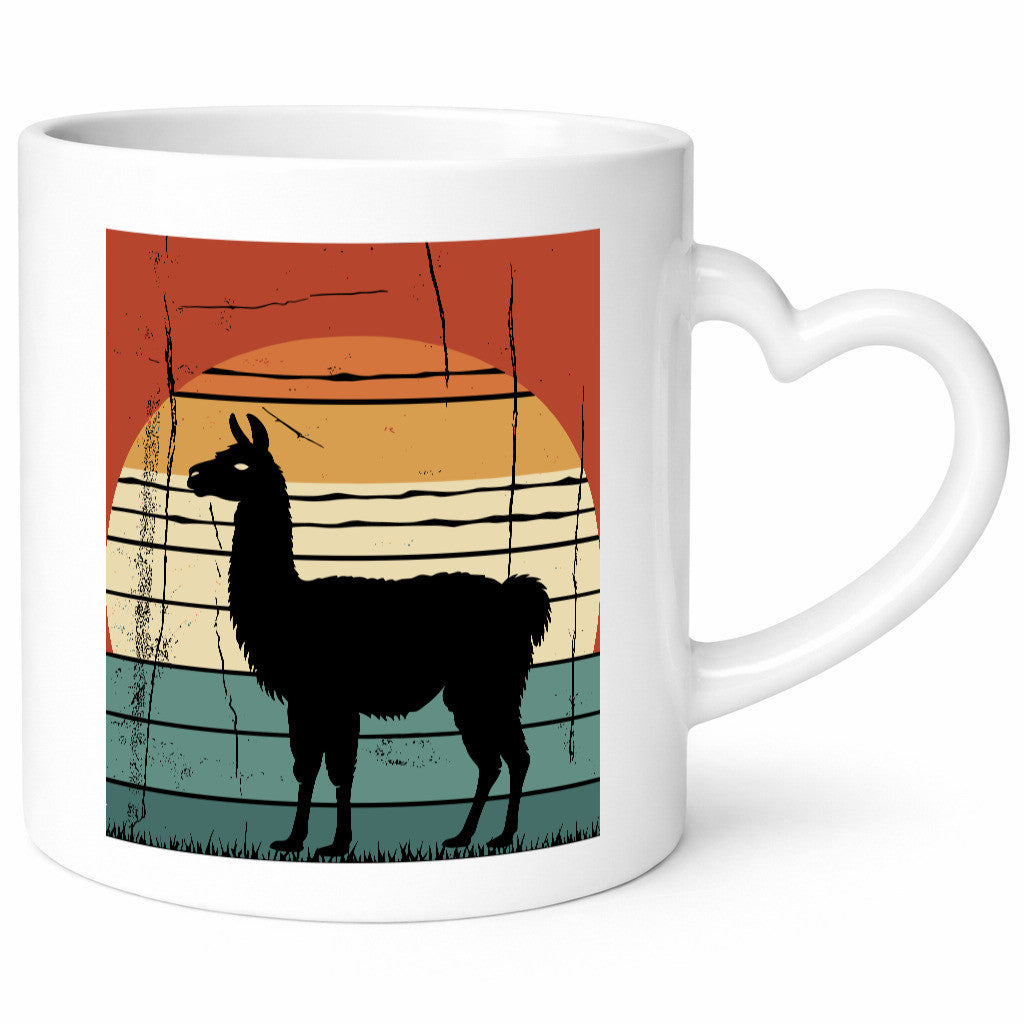 Lama | Llama jahrgang Vintage Alpaka Geschenk Humor Geschenkidee lustiger