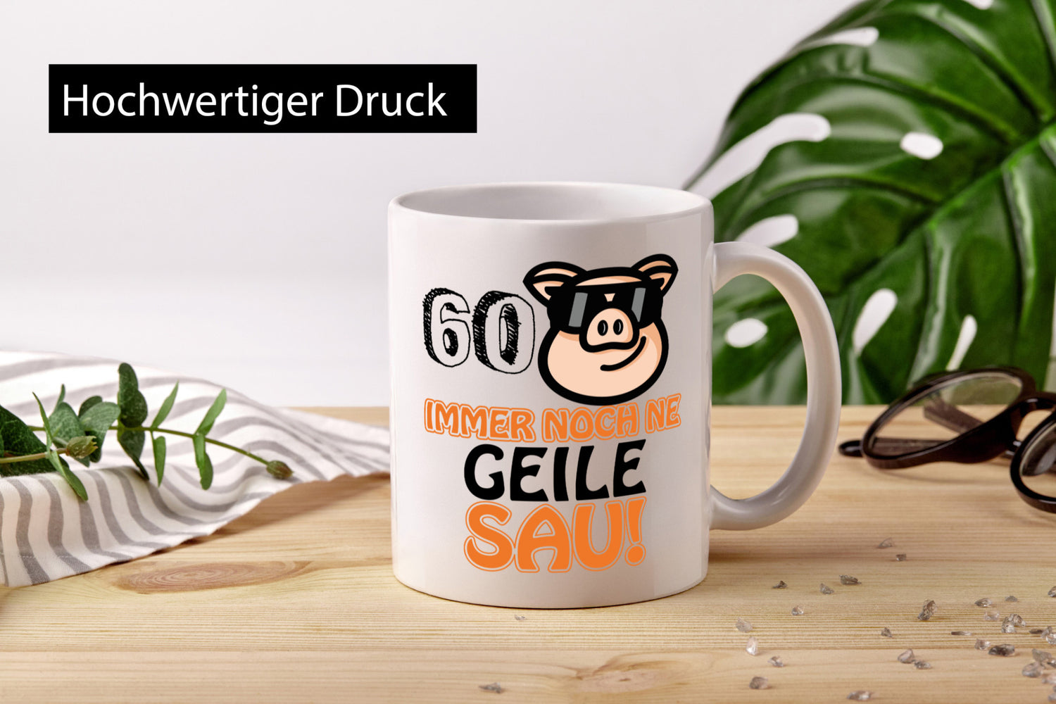 60 und immer noch ne geile Sau wunschalter lustiger Spruch Geschenk Humor