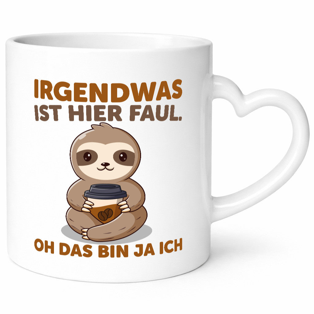 Ich bin Faul | Faultier Morgen Kaffee Morgenmuffel Geschenk Tierliebhaber Humor