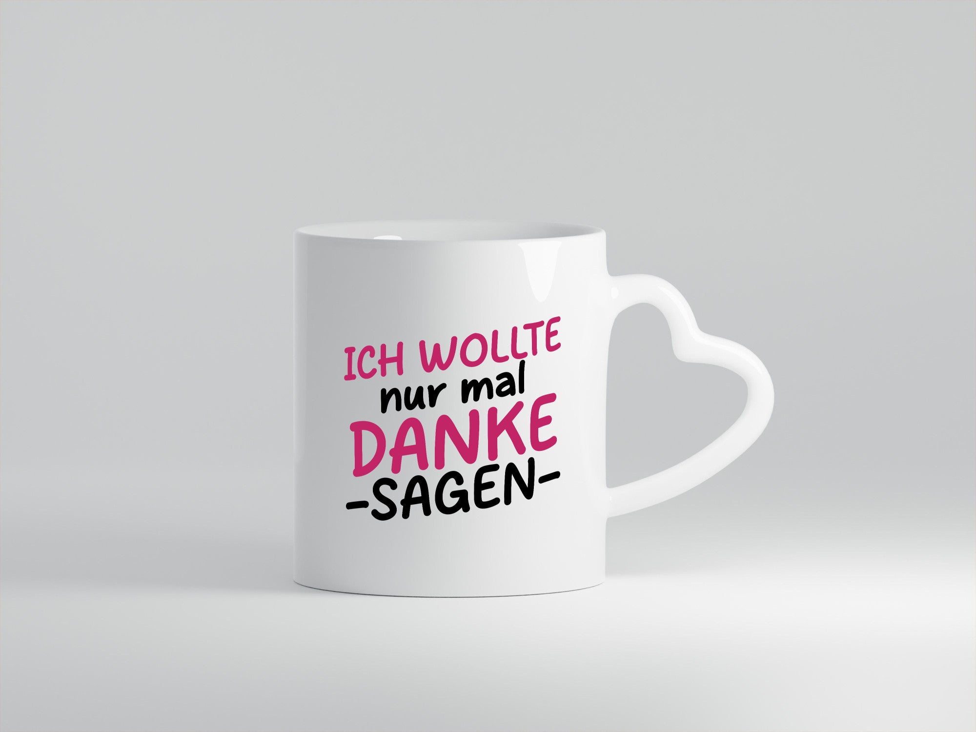 Ich wollte nur mal danke sagen | für alles Geschenkidee Humor Tasse