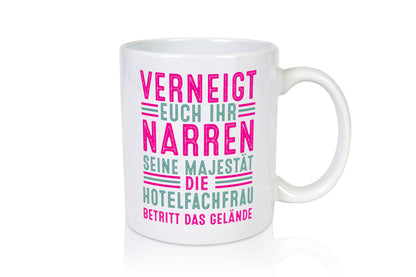 Verneigt euch: Hotelfachfrau | Hotel Geschenk Humor Geschenkidee lustiger